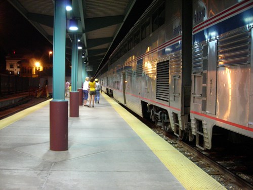 Boarding the California Zephyr