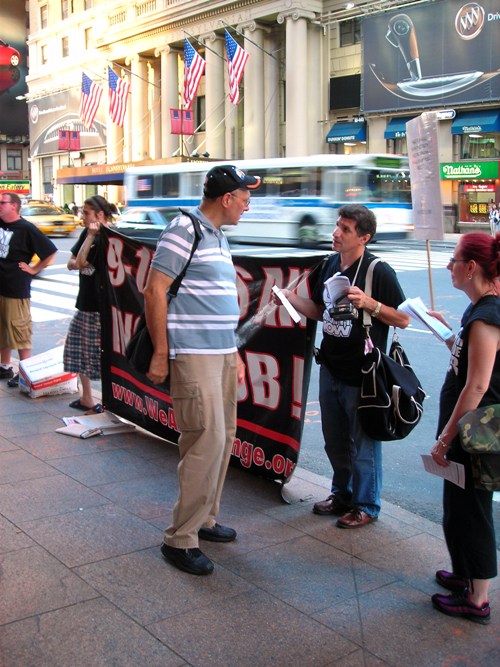 Street Preaching for 9-11 Truth: NIKON COOLPIX L3 1/6 sec f 3.2 Flash: Not Fired 50 Street Preaching for 9-11 Truth
