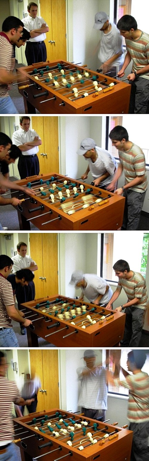 Foozball Traitors: N/A N/A 0 sec N/A Flash: Fired N/A Foozball Traitors