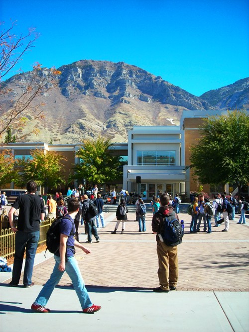 Rocking Out in Brigham Square