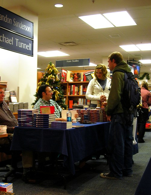 Mistborn Book Signing