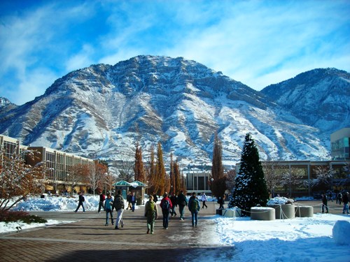 Wintry Campus