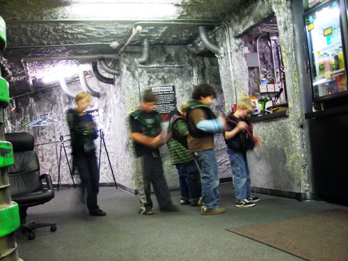 Webelos Lazer Tag