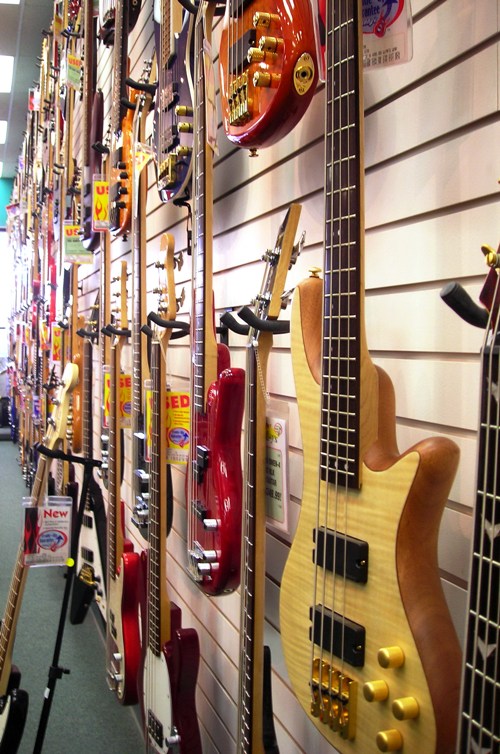 Wall of Guitars