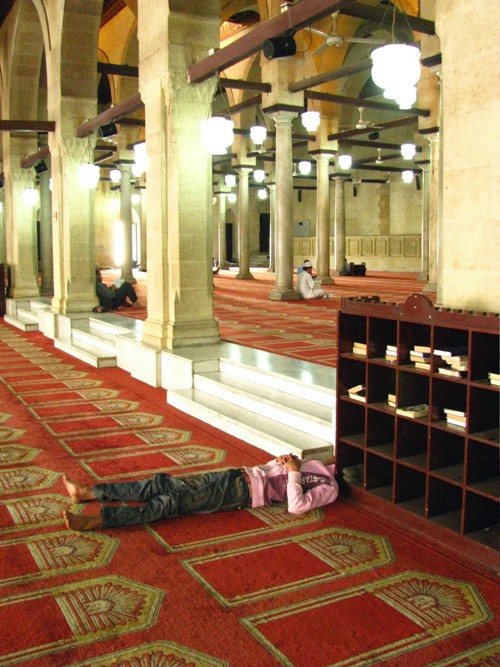 Taking a Mosque Nap
