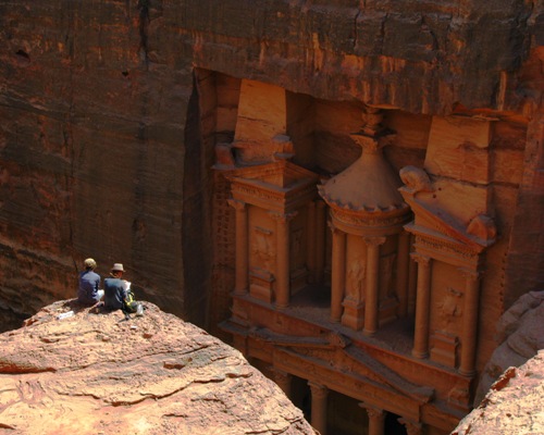 View of the Treasury