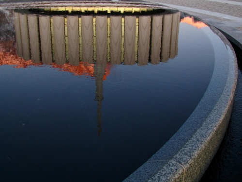 Temple reflection