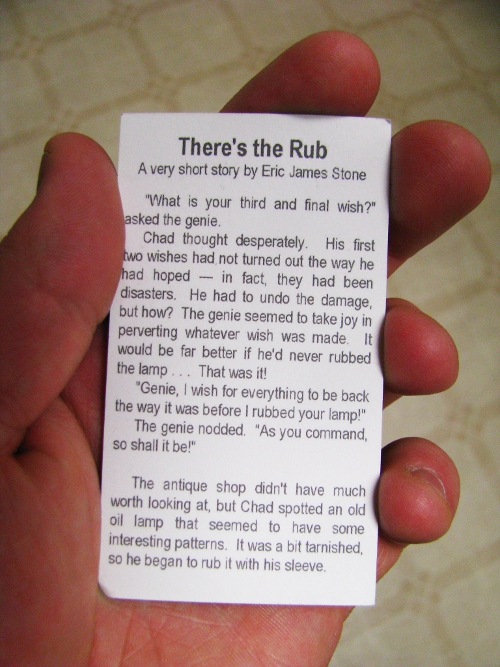 Theres the rub