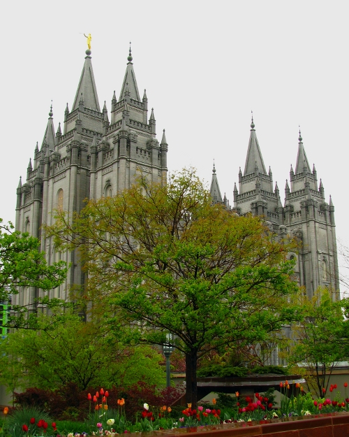 Temple in the Rain