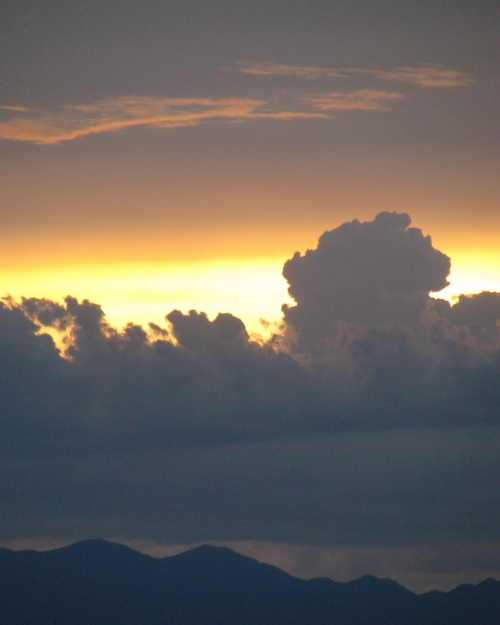 Dark clouds