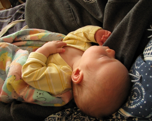 Sleeping baby