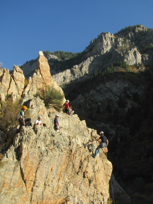 Drop off the mountain