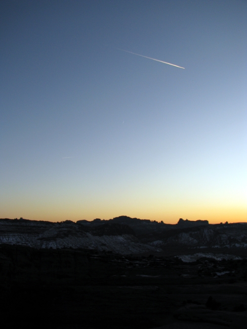 Night over Moab