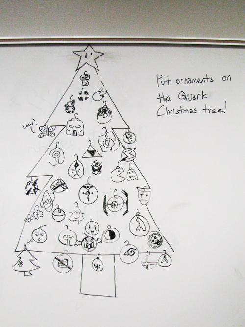 Quark Christmas tree