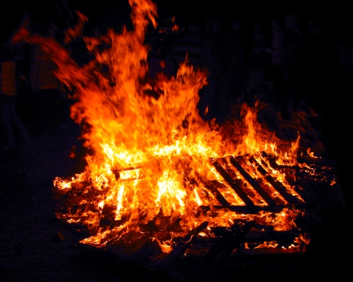 More fire