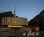Temple moonrise