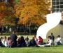 Class on the lawn