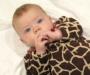 Baby on a blanket